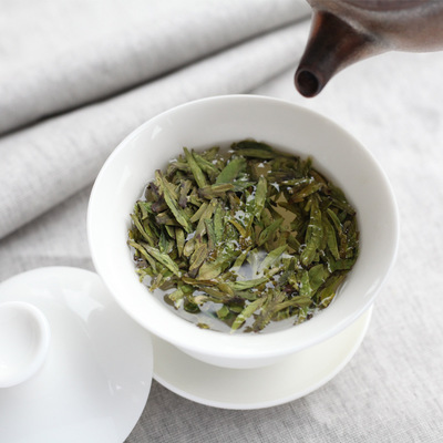 新茶 西湖龍井春茶綠茶茶葉 頭采特級明前龍井茶250g